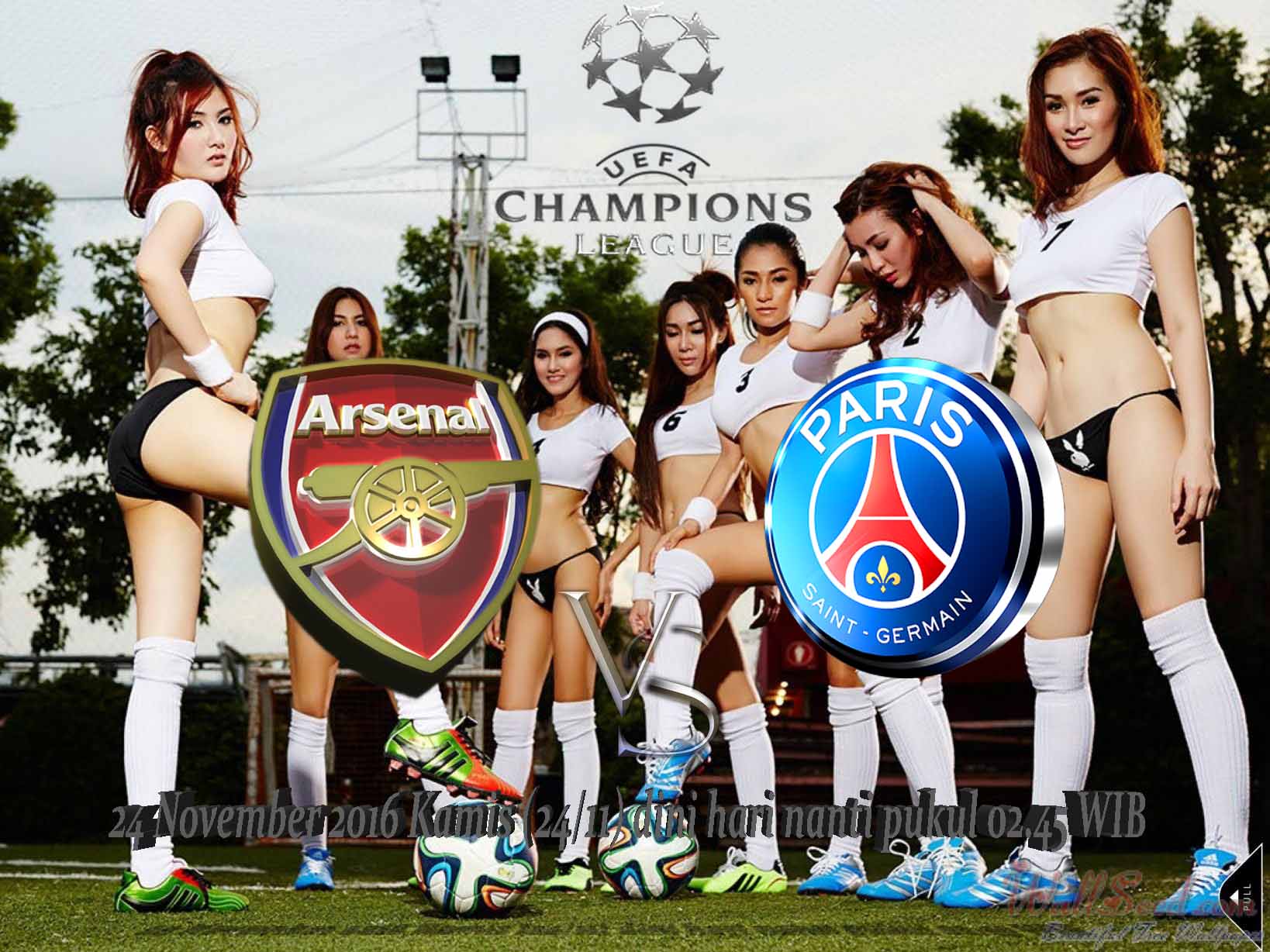 Prediksi Arsenal vs Paris Saint Germain