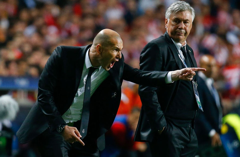 Zidane Samai Rekor Ancelotti Di Real Madrid