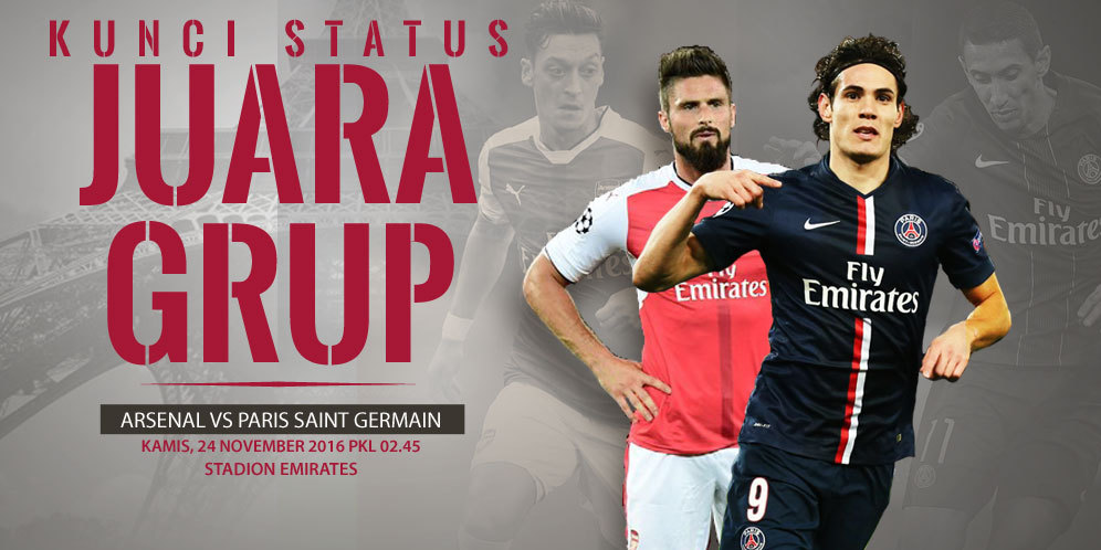 Prediksi Arsenal vs Paris Saint Germain