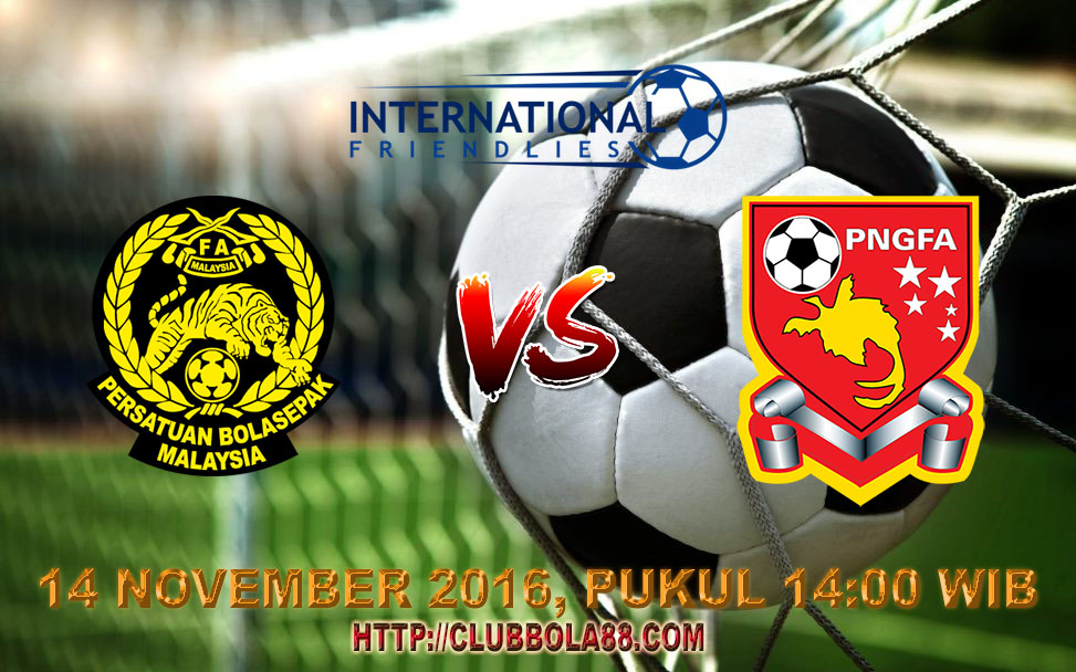 Prediksi Malaysia Vs Papua Nugini 14 November 2016