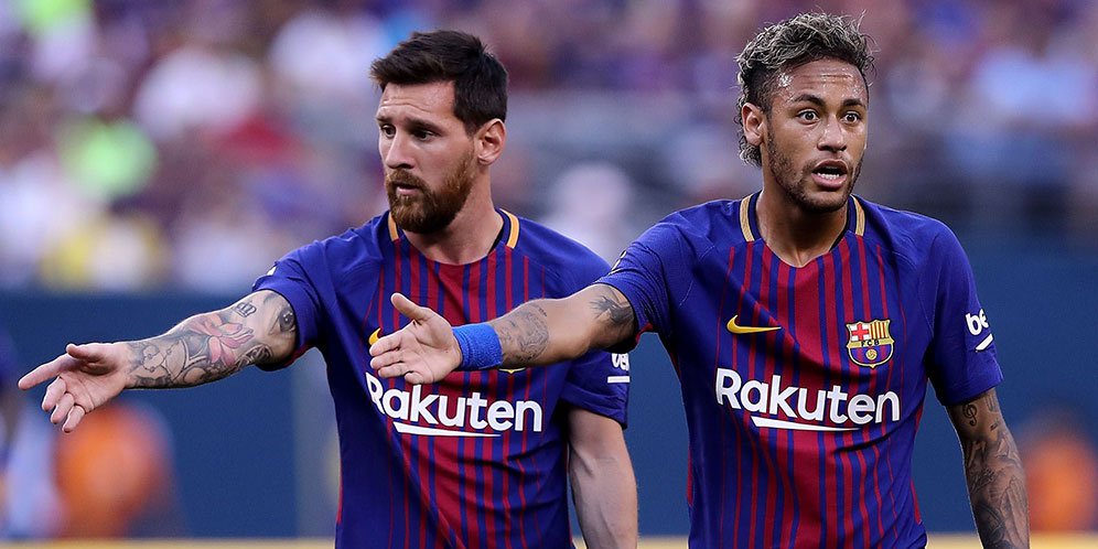 Messi Sampaikan Salam Perpisahan Kepada Neymar